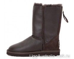 UGG ZIP METALLIC CHOCOLATE