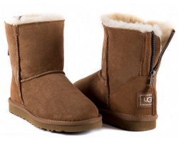 UGG ZIP MINI CHESTNUT