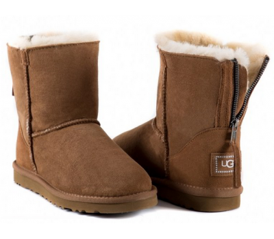 UGG ZIP MINI CHESTNUT