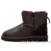 UGG ZIP MINI METALLIC CHOCOLATE