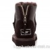 UGG ZIP MINI METALLIC CHOCOLATE