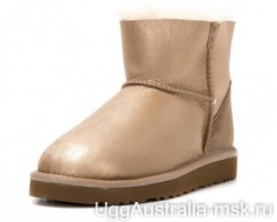 UGG ZIP MINI SOFT GOLD