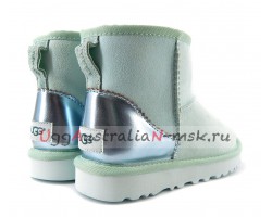 UGG CLASSIC MINI II METALLIC ICEBERG