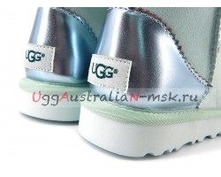 UGG CLASSIC MINI II METALLIC ICEBERG