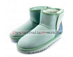 UGG CLASSIC MINI II METALLIC ICEBERG