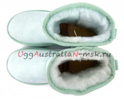 UGG CLASSIC MINI II METALLIC ICEBERG