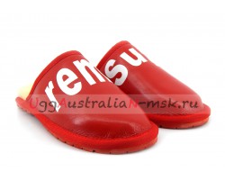 UGG SLIPPER SUPREME LOUIS VUITTON RED