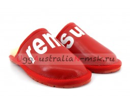 UGG SLIPPER SUPREME LOUIS VUITTON RED