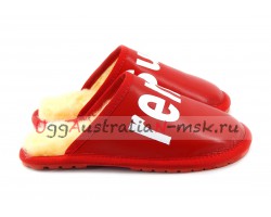 UGG SLIPPER SUPREME LOUIS VUITTON RED