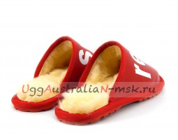 UGG SLIPPER SUPREME LOUIS VUITTON RED