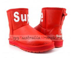 UGG WOMEN SUPREME LOUIS VUITTON RED