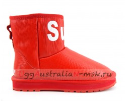 UGG WOMEN SUPREME LOUIS VUITTON RED