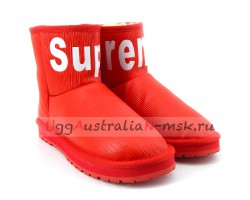 UGG WOMEN SUPREME LOUIS VUITTON RED