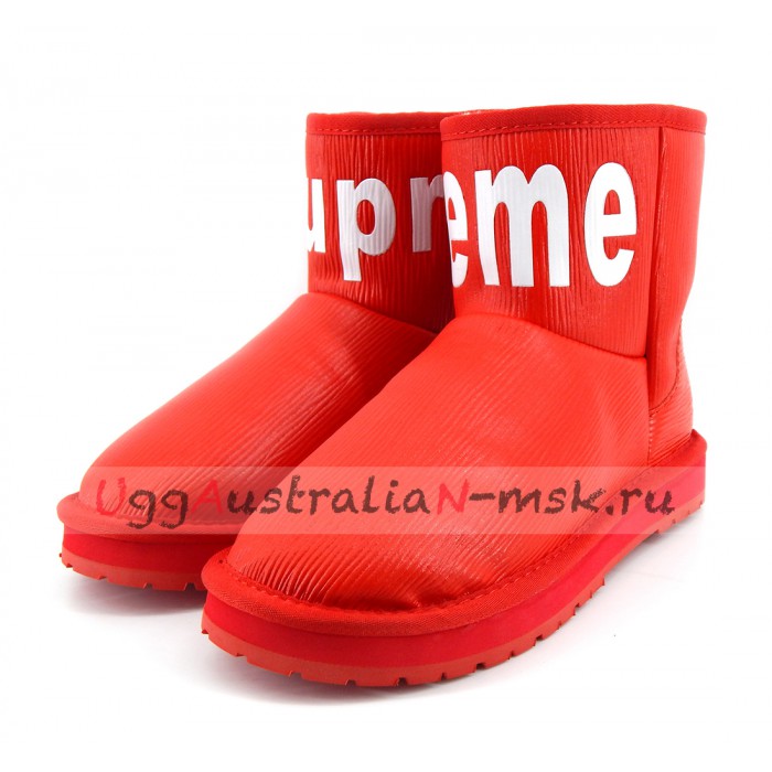 UGG WOMEN SUPREME LOUIS VUITTON RED