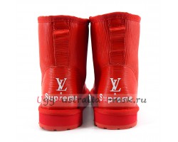 UGG WOMEN SUPREME LOUIS VUITTON RED