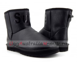 UGG WOMEN SUPREME LOUIS VUITTON BLACK