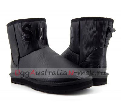 UGG WOMEN SUPREME LOUIS VUITTON BLACK