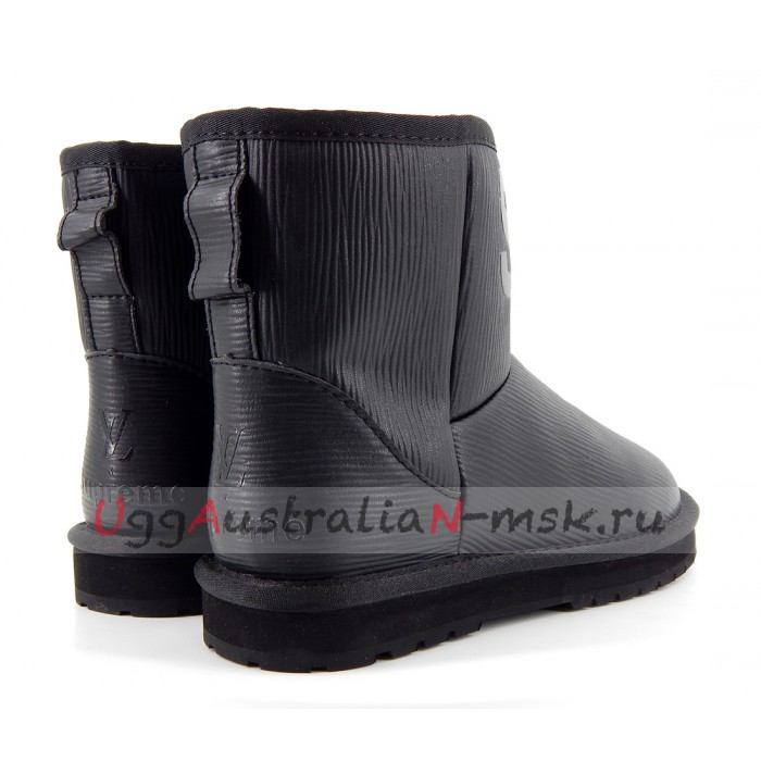 UGG WOMEN SUPREME LOUIS VUITTON BLACK