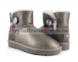 UGG BAILEY BLING MINI II METALLIC PEWTER