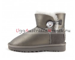 UGG BAILEY BLING MINI II METALLIC PEWTER