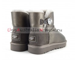 UGG BAILEY BLING MINI II METALLIC PEWTER