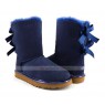 UGG BAILEY BOW II METALLIC NAVY