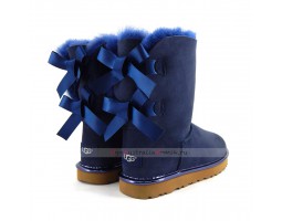 UGG BAILEY BOW II METALLIC NAVY