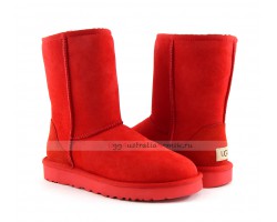 UGG CLASSIC II SHORT RED