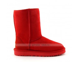 UGG CLASSIC II SHORT RED