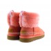 UGG ClASSIC MINI FLUFF QUILTED BOOT ROSE