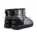 UGG CLASSIC MINI II GLITTER BLACK