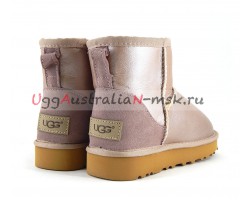 UGG CLASSIC MINI II METALLIC AZURE