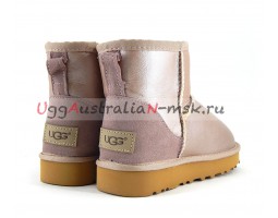 UGG CLASSIC MINI II METALLIC AZURE