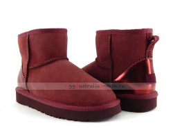 UGG CLASSIC MINI II METALLIC PORT