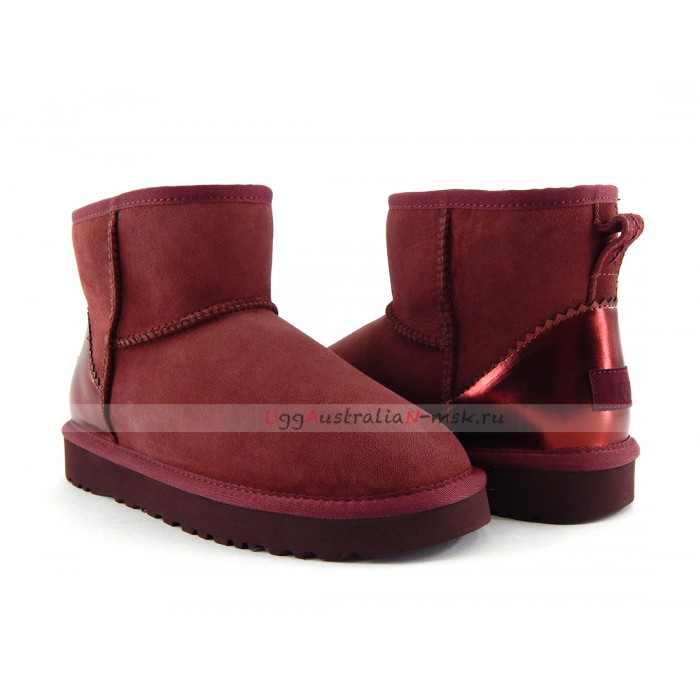 UGG CLASSIC MINI II METALLIC PORT