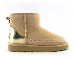 UGG CLASSIC MINI II METALLIC SLATE