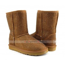 UGG CLASSIC SHORT MIDDLE CYLINDER BROWN