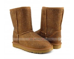 UGG CLASSIC SHORT MIDDLE CYLINDER BROWN