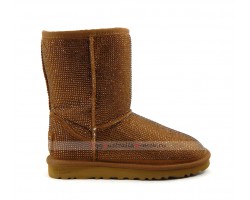 UGG CLASSIC SHORT MIDDLE CYLINDER BROWN