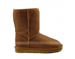 UGG CLASSIC SHORT MIDDLE CYLINDER BROWN