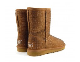 UGG CLASSIC SHORT MIDDLE CYLINDER BROWN