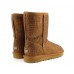 UGG CLASSIC SHORT MIDDLE CYLINDER BROWN