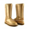UGG CLASSIC TALL METALLIC SOFT GOLD