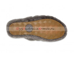 UGG FLUFF YEAH SLIDE CHARCOAL