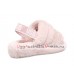 UGG FLUFF YEAH SLIDE SEASHELL PINK