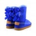 UGG KIDS BAILEY BOW II ELECTRIC BLUE