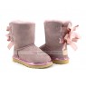 UGG KIDS BAILEY BOW II METALLIC DUSK