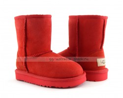 UGG KIDS CLASSIC II RED