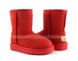 UGG KIDS CLASSIC II RED