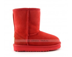 UGG KIDS CLASSIC II RED